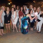 Lucy's hens in St Tropez